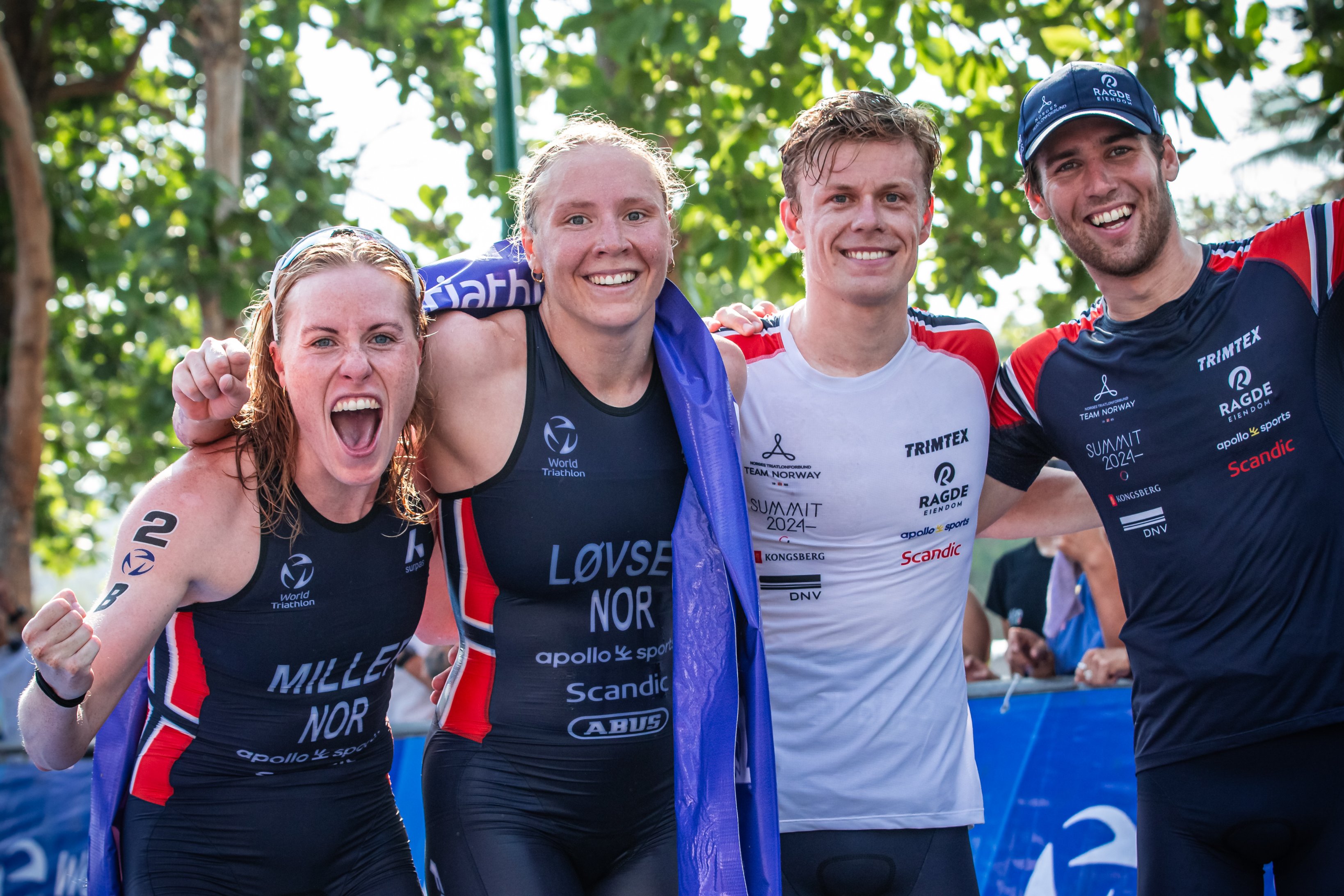 Norway and the Netherlands seal the deal in Huatulco and qualify a Team for  Paris24 • World Triathlon