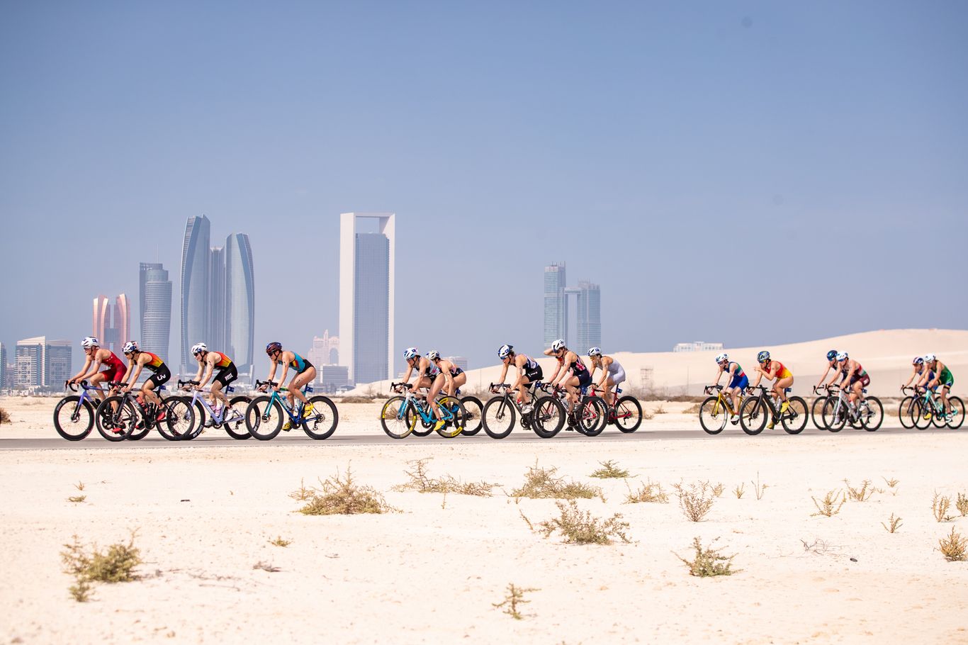 Triathlon competition