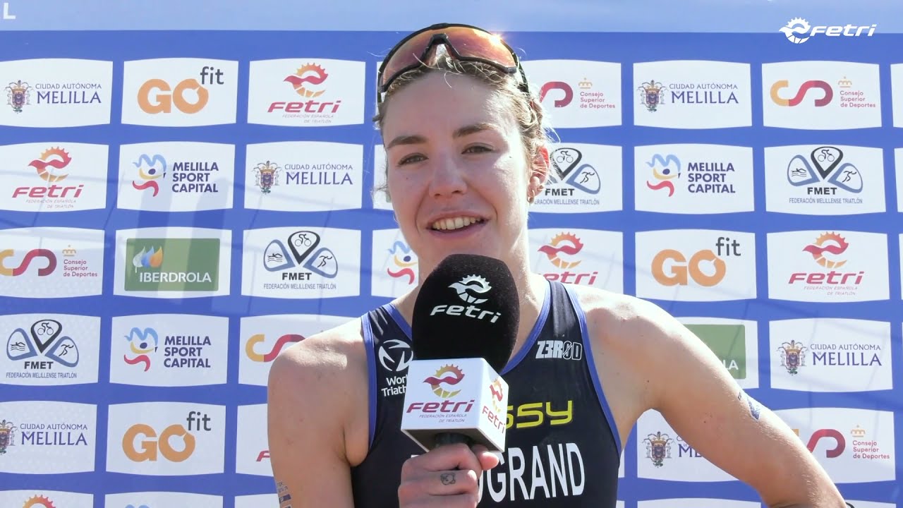 Cassandre Beaugrand Triathlon. Triathlon long distance. Multisport World Triathlon long distance.