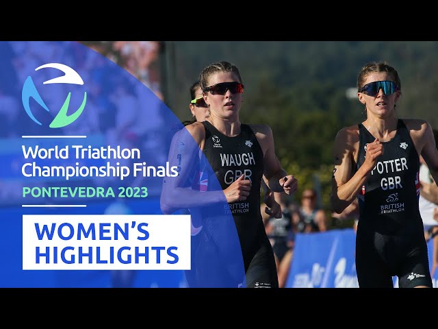 Video: 2023 World Triathlon Championship Finals Pontevedra - Women's ...