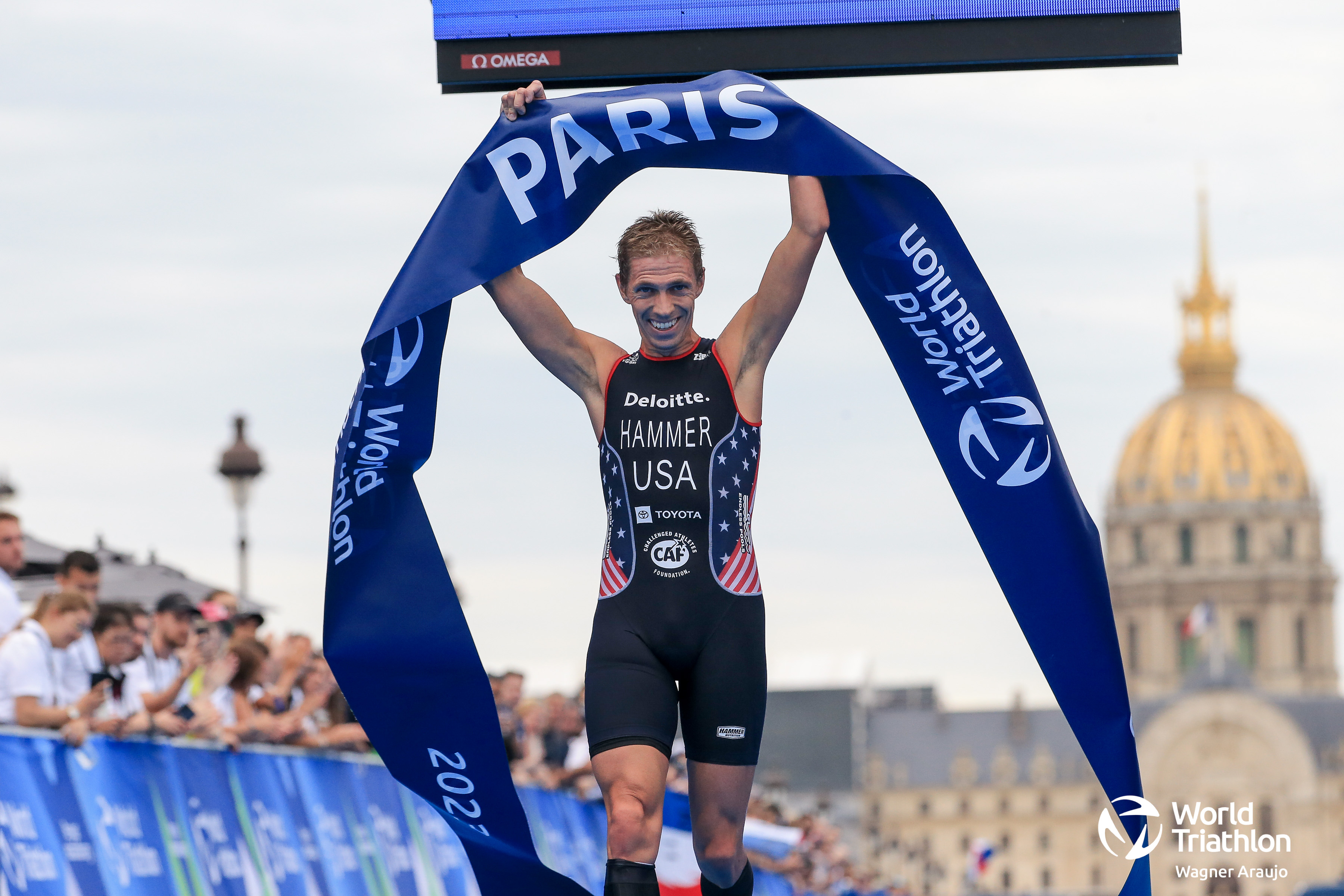 World Triathlon Para Cup action hits Paris 2024 Paralympic course for